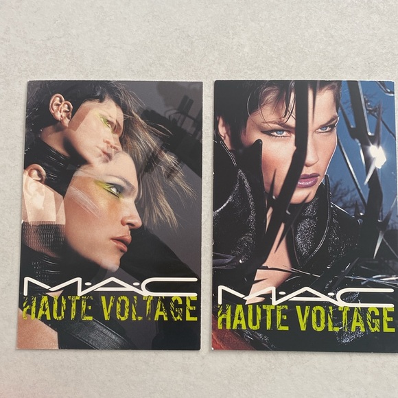 Lot of 6 Mac cosmetics promo post cards 2000’s - Picture 3 of 5
